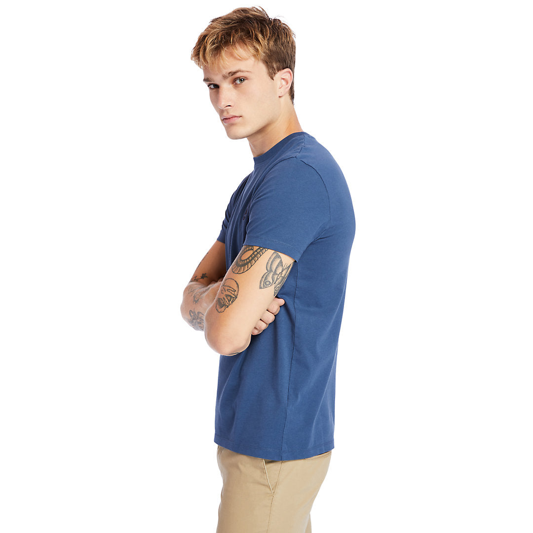 Timberland Quality - Dunstan River Crew Tee for Men in Navy