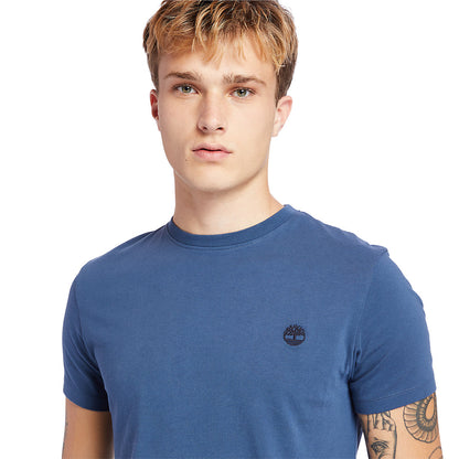 Timberland Quality - Dunstan River Crew Tee for Men in Navy