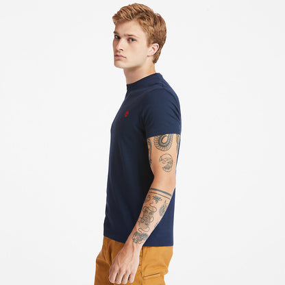 Timberland Smart Buy - Dunstan River Crew Tee for Men in Dark Blue