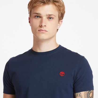 Timberland Smart Buy - Dunstan River Crew Tee for Men in Dark Blue