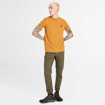 Timberland New - Dunstan River Crew Tee for Men in Yellow