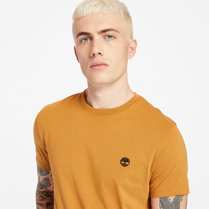 Timberland New - Dunstan River Crew Tee for Men in Yellow