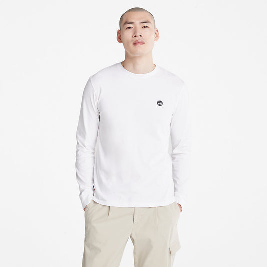 Timberland Featured - Dunstan River LS T-Shirt for Men in White