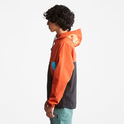 Timberland Featured - DWR Zip-Neck Windbreaker for All Gender in Orange