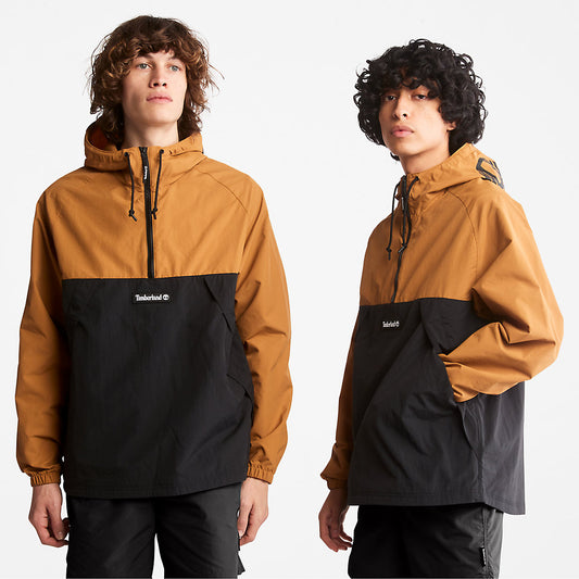Timberland Recommended - Pullover Windbreaker Jacket for All Gender in Yellow
