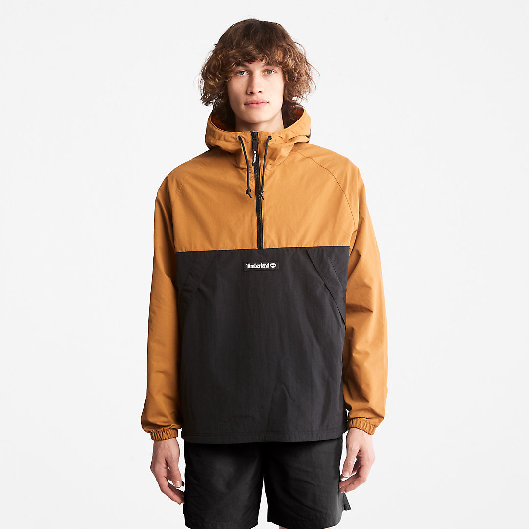 Timberland Recommended - Pullover Windbreaker Jacket for All Gender in Yellow