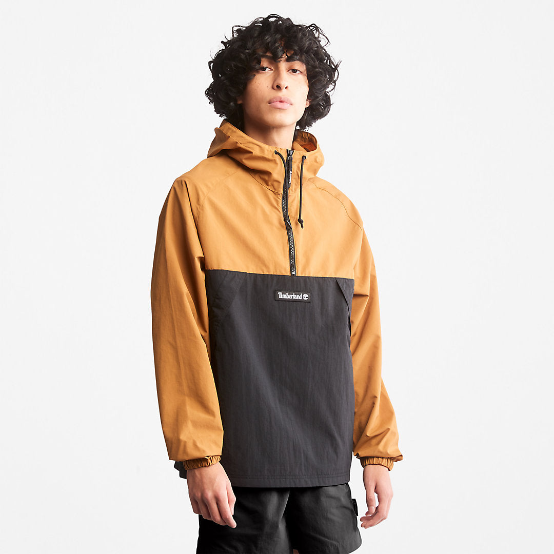 Timberland Recommended - Pullover Windbreaker Jacket for All Gender in Yellow
