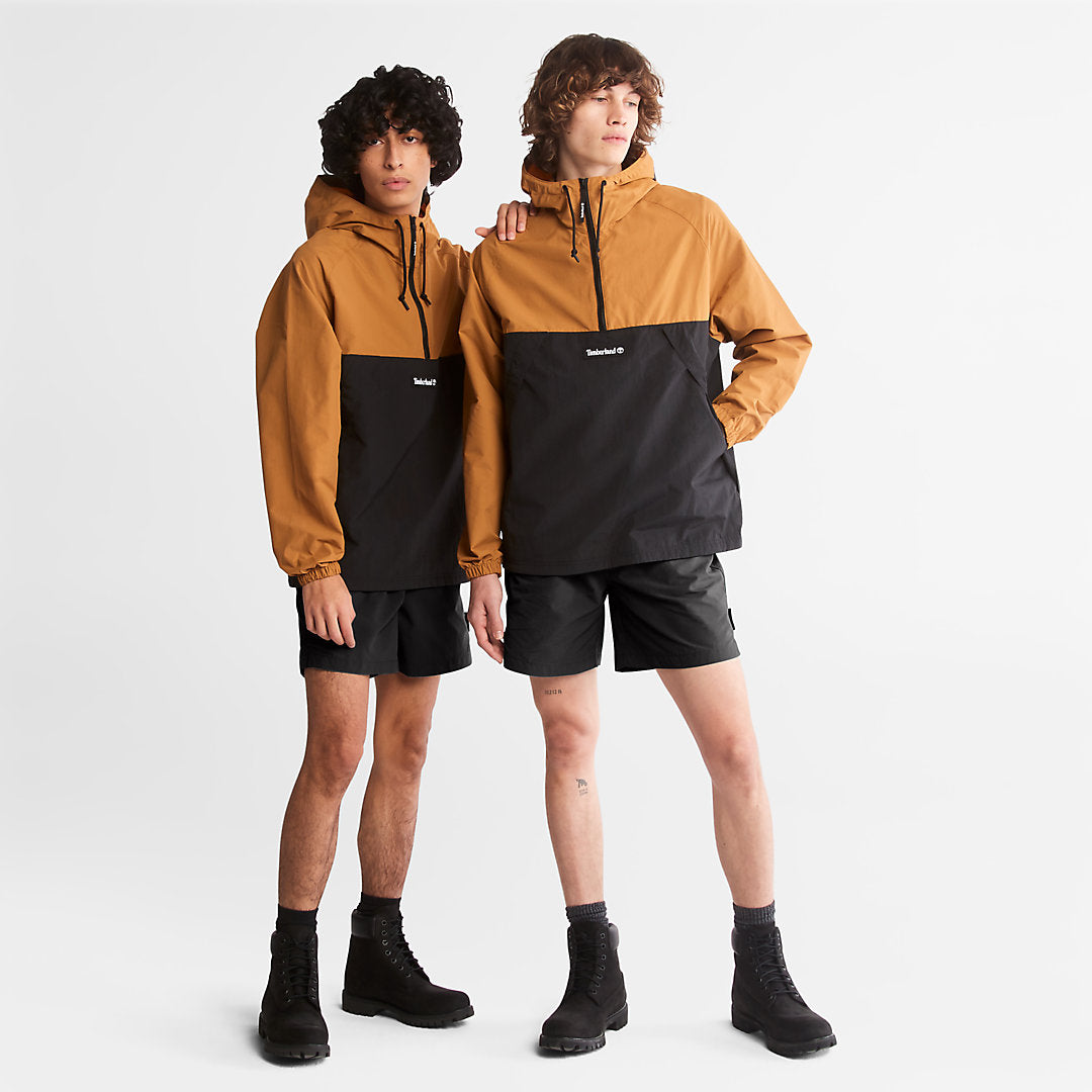 Timberland Recommended - Pullover Windbreaker Jacket for All Gender in Yellow