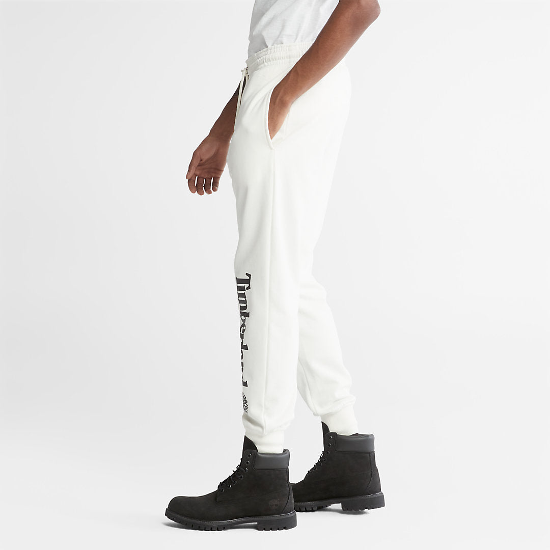 Timberland Trending - Core Logo Sweatpants for Men in White