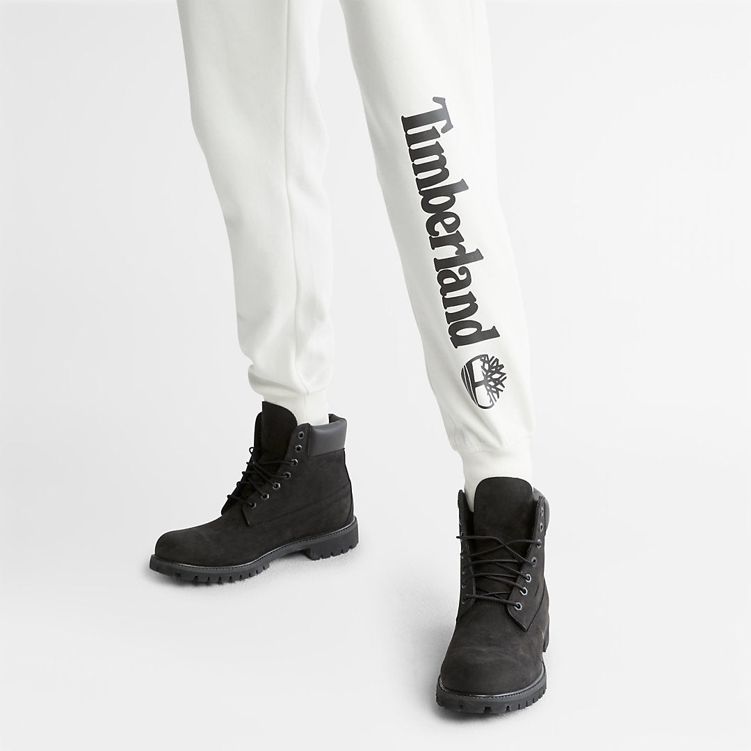 Timberland Trending - Core Logo Sweatpants for Men in White