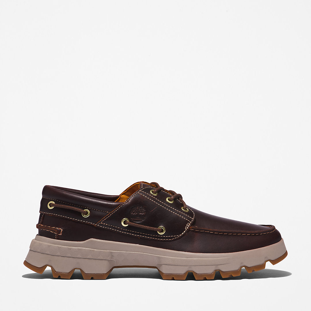 Timberland Deals - GreenStride™ TBL® Originals EK+ Moc-toe Boat Shoe for Men in Burgundy