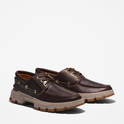 Timberland Deals - GreenStride™ TBL® Originals EK+ Moc-toe Boat Shoe for Men in Burgundy