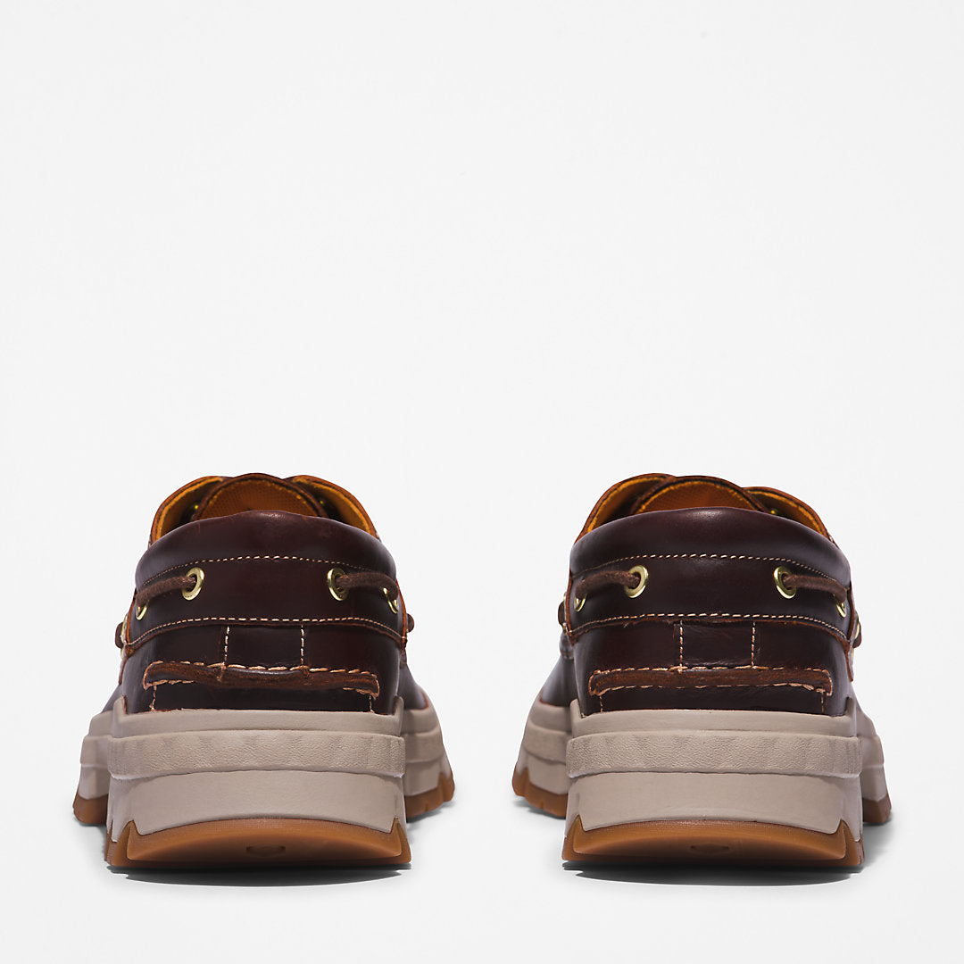 Timberland Deals - GreenStride™ TBL® Originals EK+ Moc-toe Boat Shoe for Men in Burgundy