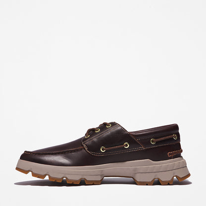 Timberland Deals - GreenStride™ TBL® Originals EK+ Moc-toe Boat Shoe for Men in Burgundy