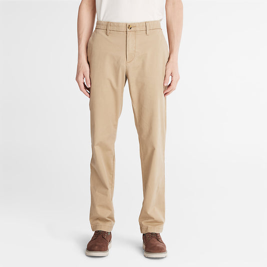 Timberland Essential - Squam Lake Twill Chino Pants for Men in Khaki