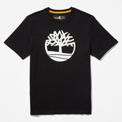 Timberland Signature - Kennebec River Tree Logo T-shirt for Men in Black