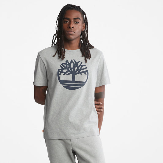 Timberland Classic - Kennebec River Tree Logo T-shirt for Men in Grey