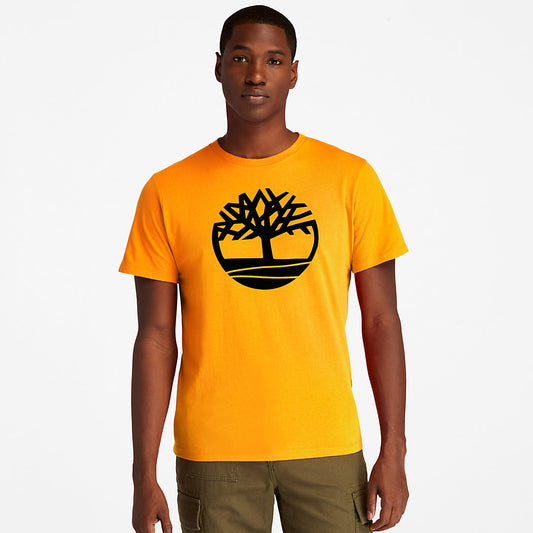 Timberland Recommended - Kennebec River Tree Logo T-shirt for Men in Orange