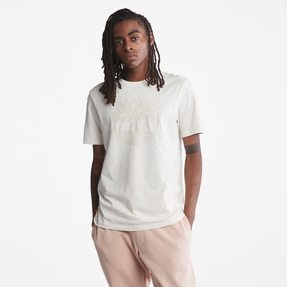 Timberland Hot Sale - Kennebec River Tree-Logo T-Shirt for Men in White