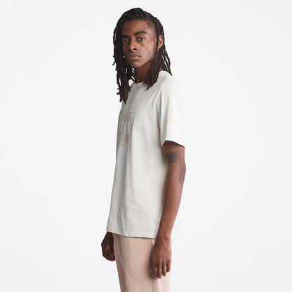 Timberland Hot Sale - Kennebec River Tree-Logo T-Shirt for Men in White