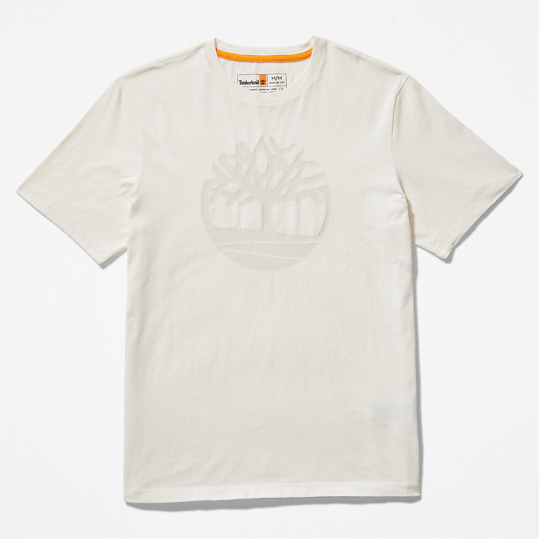 Timberland Hot Sale - Kennebec River Tree-Logo T-Shirt for Men in White