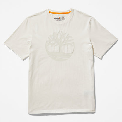 Timberland Hot Sale - Kennebec River Tree-Logo T-Shirt for Men in White