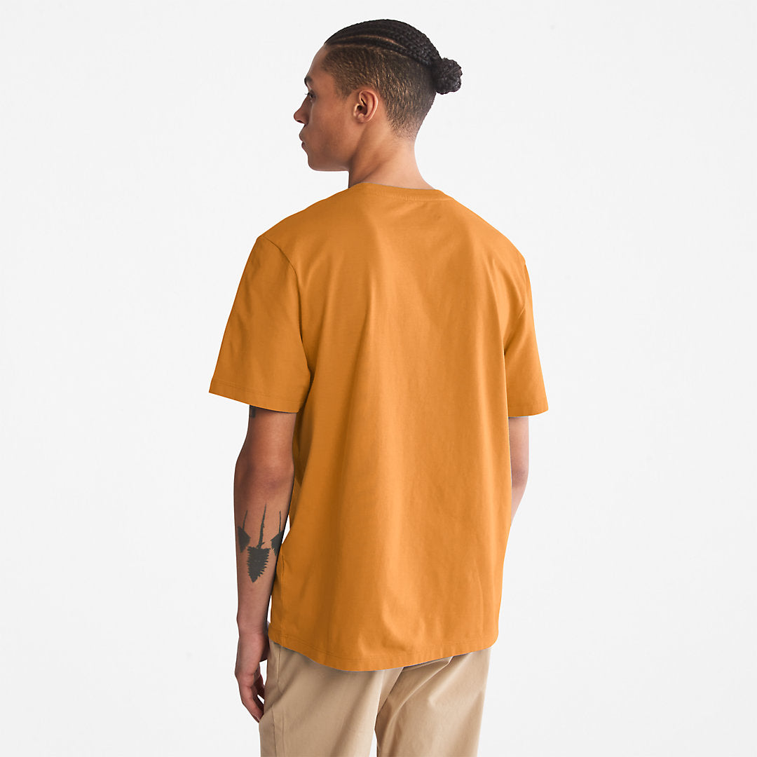 Timberland Deals - Kennebec River Tree Logo T-shirt for Men in Yellow