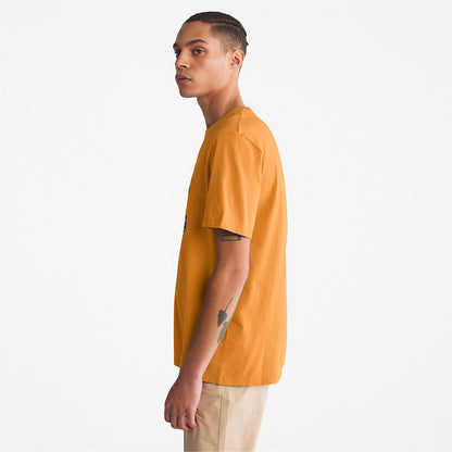 Timberland Deals - Kennebec River Tree Logo T-shirt for Men in Yellow