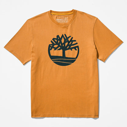 Timberland Deals - Kennebec River Tree Logo T-shirt for Men in Yellow