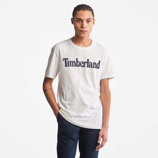 Timberland Great Value - Kennebec River Logo T-Shirt for Men in White