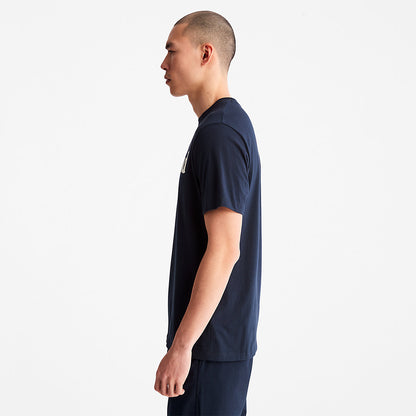 Timberland New - Kennebec River Logo T-Shirt for Men in Navy