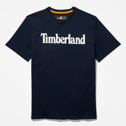 Timberland New - Kennebec River Logo T-Shirt for Men in Navy