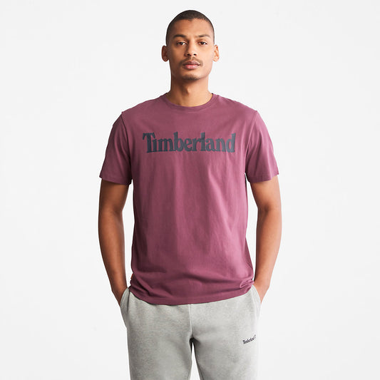 Timberland Discount - Kennebec River Logo T-Shirt for Men in Purple