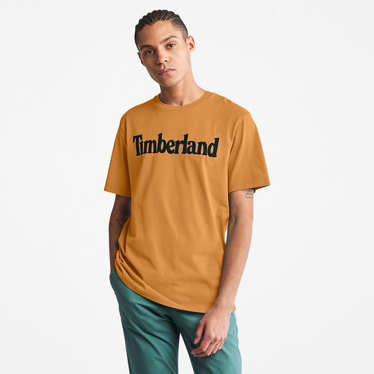 Timberland Classic - Kennebec River Logo T-Shirt for Men in Yellow