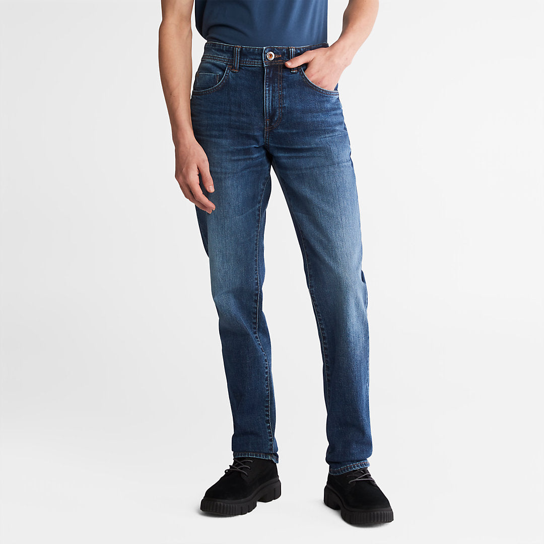 Timberland Sale - Sargent Lake Stretch Jeans for Men in Blue