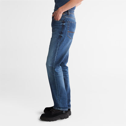 Timberland Sale - Sargent Lake Stretch Jeans for Men in Blue