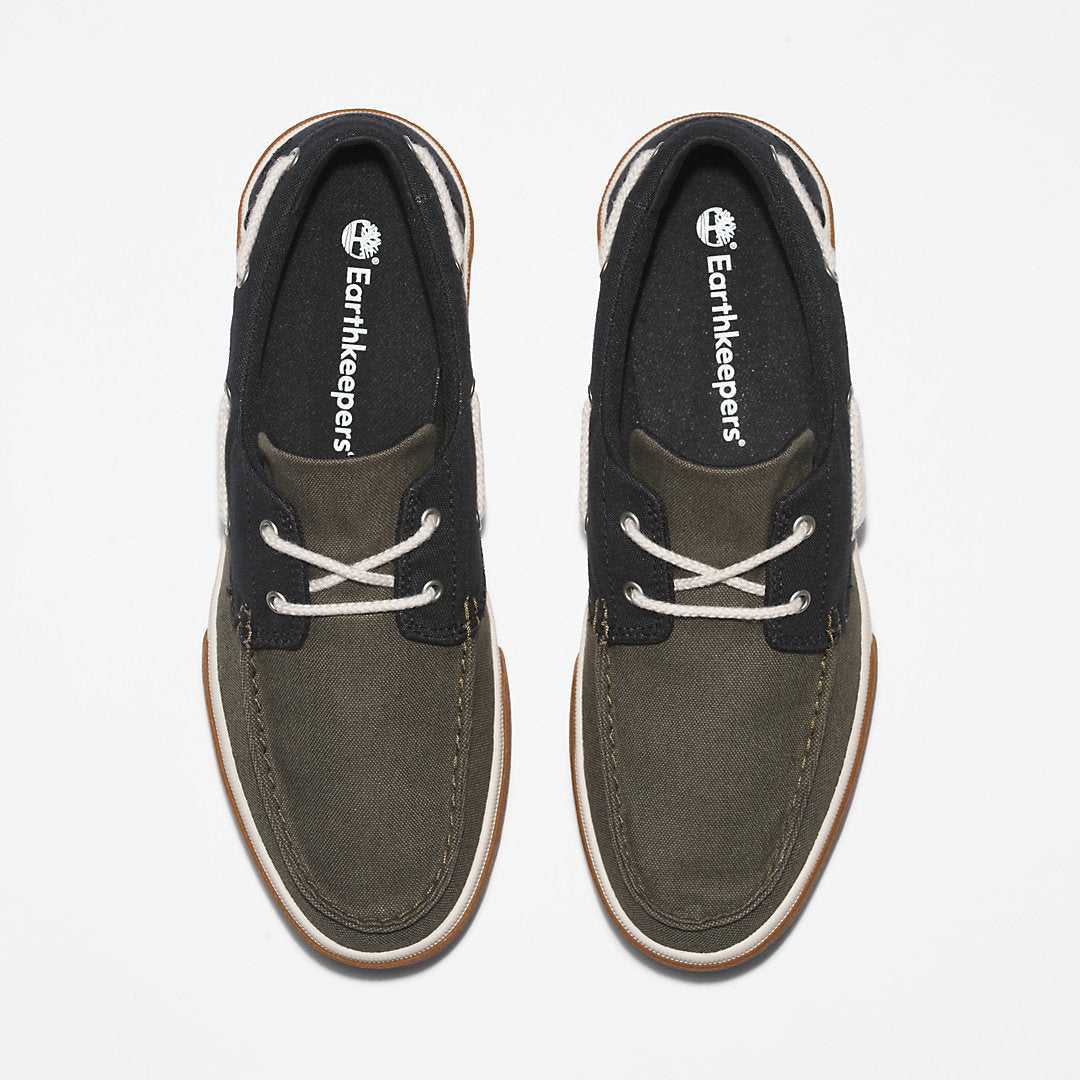 Timberland Signature - Union Wharf 2.0 EK+ Boat Shoe for Men in Dark Green