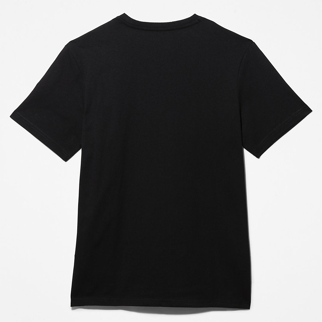 Timberland Value - Outdoor Heritage Linear-Logo T-Shirt for Men in Black