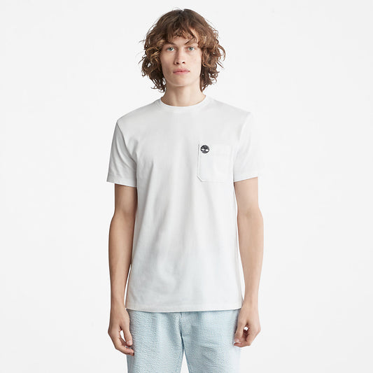 Timberland Featured - Dunstan River Pocket T-shirt for Men in White