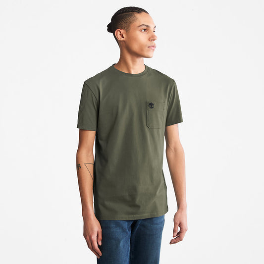 Timberland Trusted - Dunstan River Pocket T-shirt for Men in Green