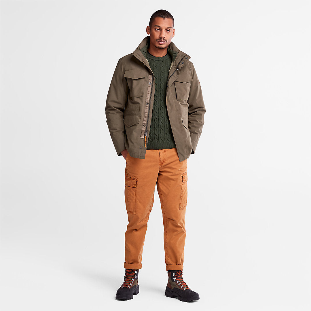 Timberland Deals - Snowdon Peak 3-in-1 M65 Jacket for Men in Dark Green