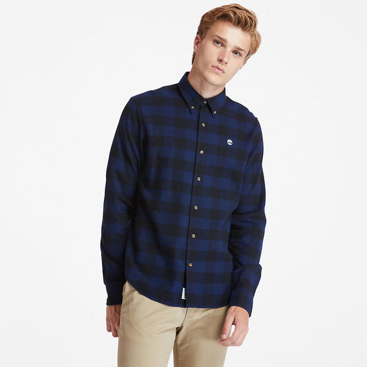 Timberland Featured - Mascoma River Check Shirt for Men in Navy