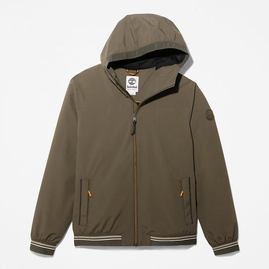 Timberland Great Value - Coastal Cool Hooded Bomber Jacket for Men in Green