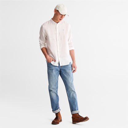 Timberland Deals - Mill River Linen Shirt for Men in White
