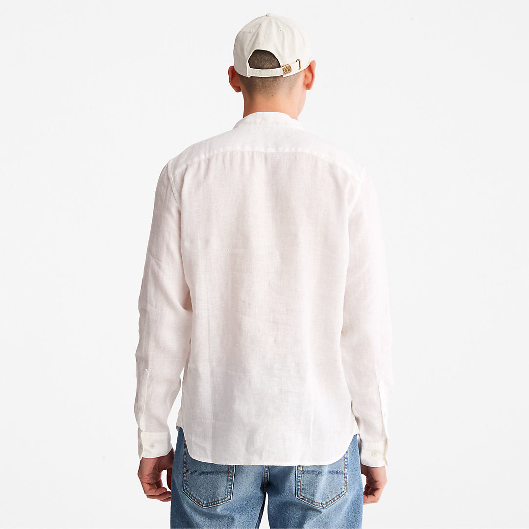 Timberland Deals - Mill River Linen Shirt for Men in White