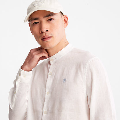 Timberland Deals - Mill River Linen Shirt for Men in White