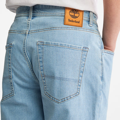 Timberland Signature - Canobie Lake Denim Shorts for Men in Blue