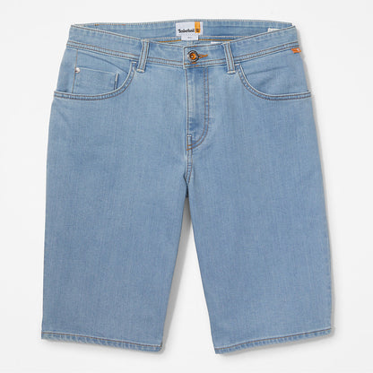 Timberland Signature - Canobie Lake Denim Shorts for Men in Blue