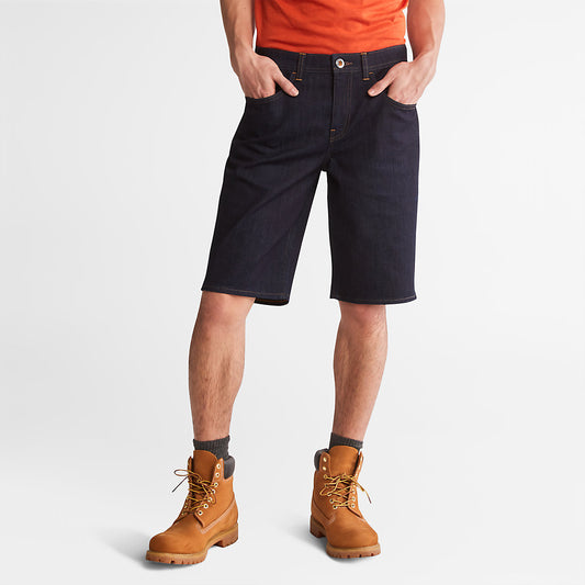 Timberland Exclusive - Canobie Lake Denim Shorts for Men in Indigo