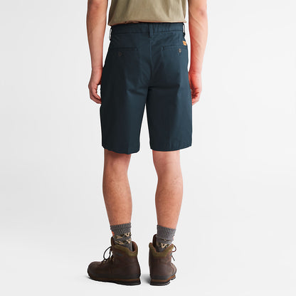 Timberland Premium - Squam Lake Stretch Chino Shorts for Men in Dark Blue